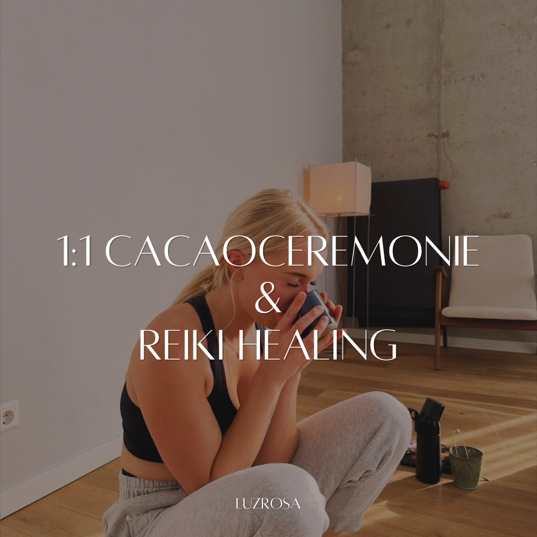 1:1 cacaoceremonie & reiki healing (2,5 uur)